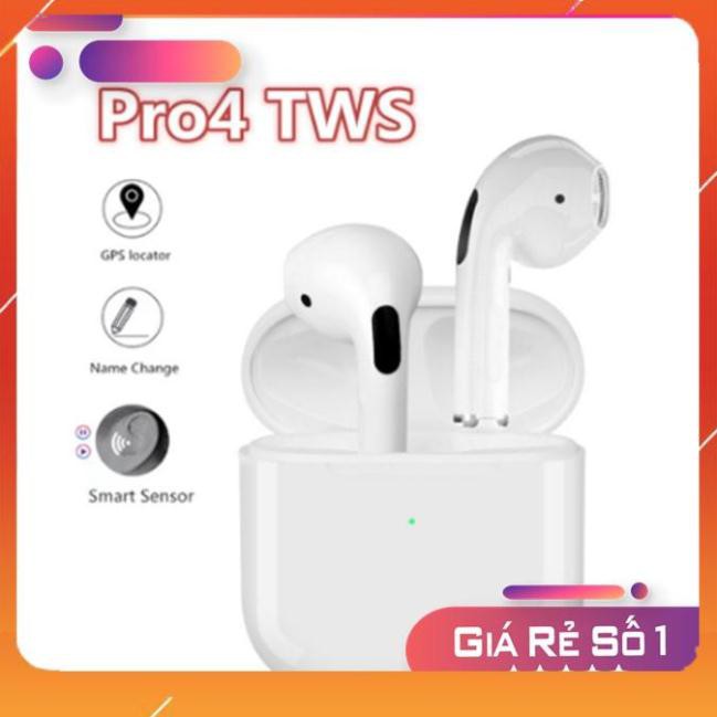 [ Hàng Chuẩn ] Tai Nghe không dây bluetooth Airpods Pro4 5.0 Âm Thanh HiFi Stereo Với Micrô Tích Hợp