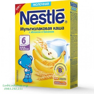 Bột ăn dặm Nestle xách Nga