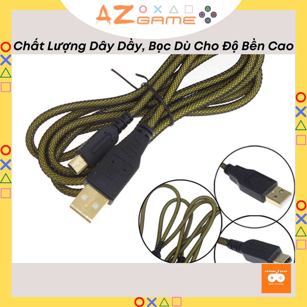 Dây Cáp Sạc USB cho Nintendo DSi / DsiXL / 2DS / 3DS cao cấp (dài 1.5m)