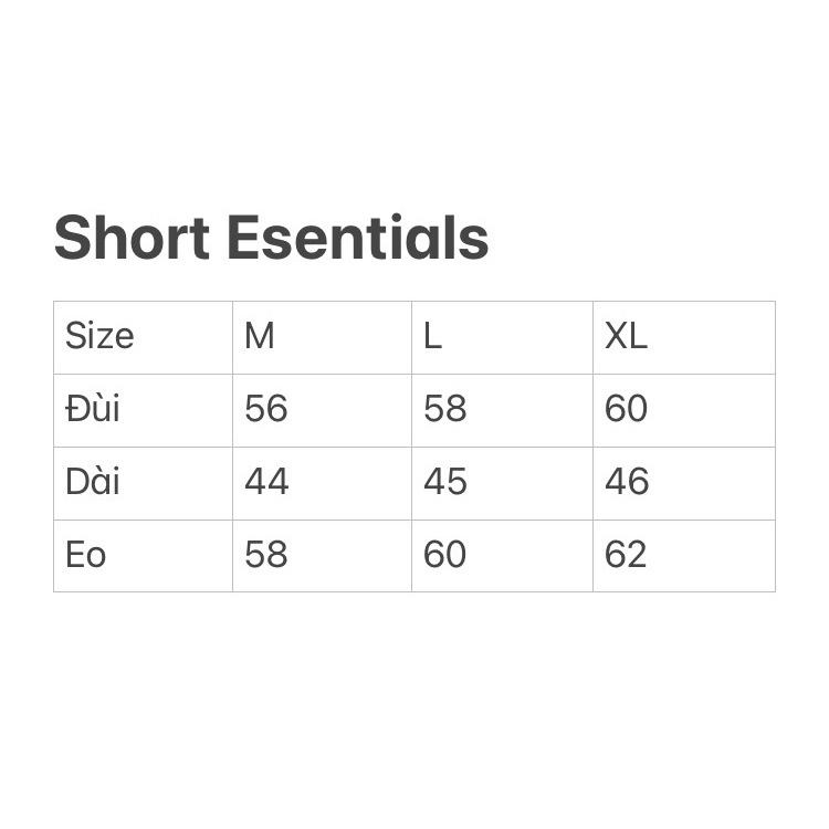Quần short thun in Boin store, Quần đùi thun Ess chất nỉ chân cua cao cấp không xù lông _ hình thật