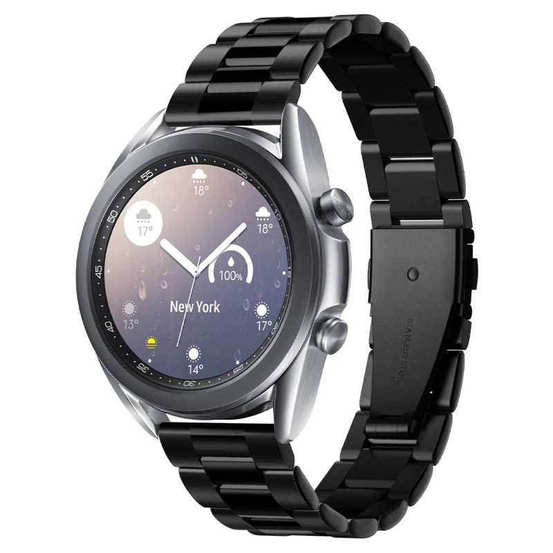 [Mã SKAMSALE03 giảm 10% đơn 200k] Dây thép đúc cho galaxy watch 3 41mm