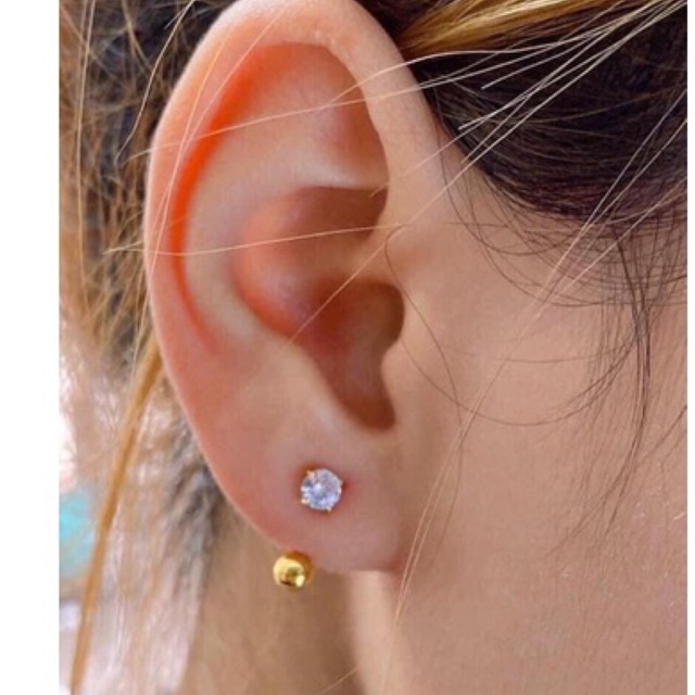 bông tai ổ đá cao cấp