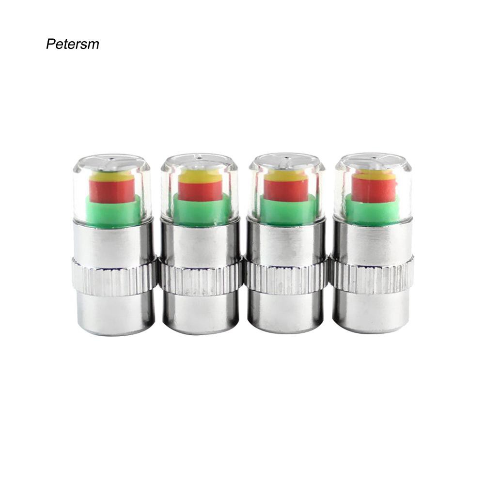 Set 4 Nắp Van Cảm Biến Áp Suất Lốp Xe Ô Tô