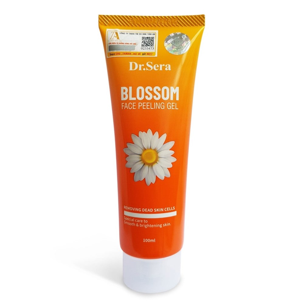 Gel Tẩy Tế Bào Dr.Sera Blossom Face Peeling Gel Giúp Trắng Sáng Chiết Xuất Hoa Cỏ 100ml