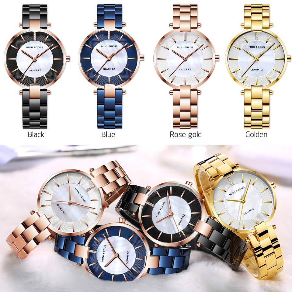 Đồng Hồ Đeo Tay MINI FOCUS Thời Trang Cho Nữ