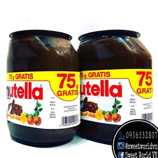 Sốt socola hạt dẻ Nutella - Mỹ