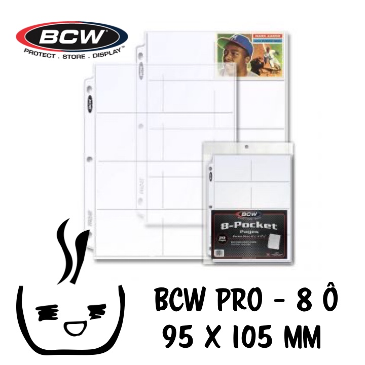 SHEET BCW PRO DÙNG CHO BÌA A4 - 3 CÒNG (NHIỀU LOẠI)