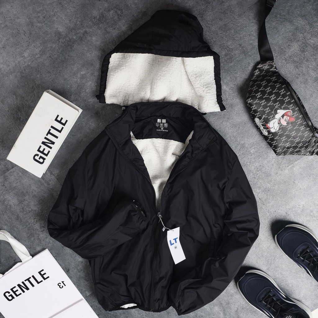 (FREE SHIP) Áo Gió Nam Lot Lông Cừu, Chống Nước, Siêu Ấm | BigBuy360 - bigbuy360.vn