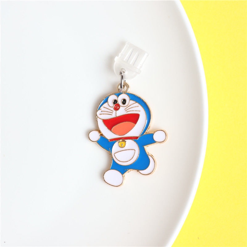 Nút Bịt Cổng Sạc Điện Thoại Chống Bụi Hình Doraemon Thông Dụng Cho Điện Thoại Di Động