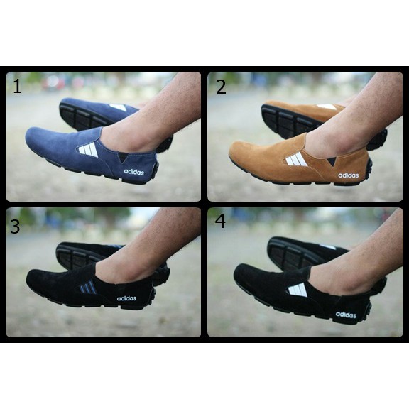 Giày Thể Thao Adidas Da Lộn Thiết Kế Năng Động Hợp Thời Trang