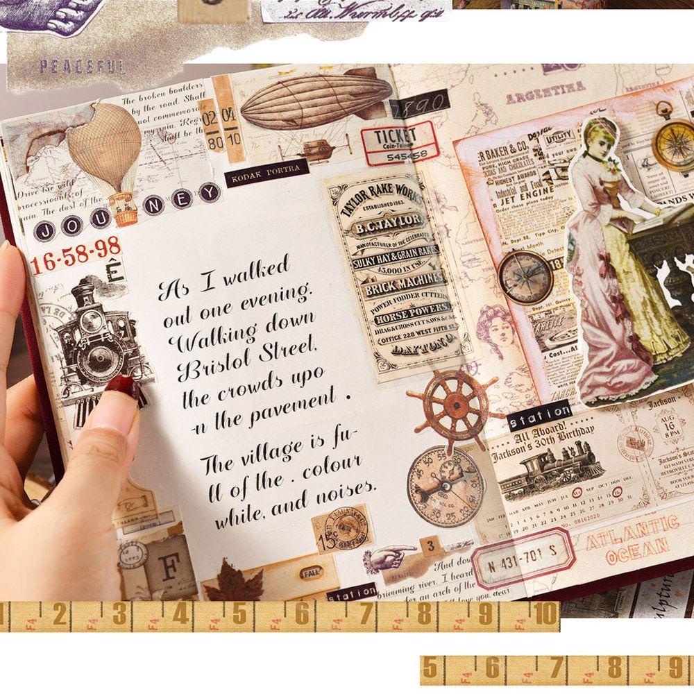 LAYOR1 Set 18 Cuộn Băng Dính Washi Mới Dùng Trang Trí Sổ Tay DIY