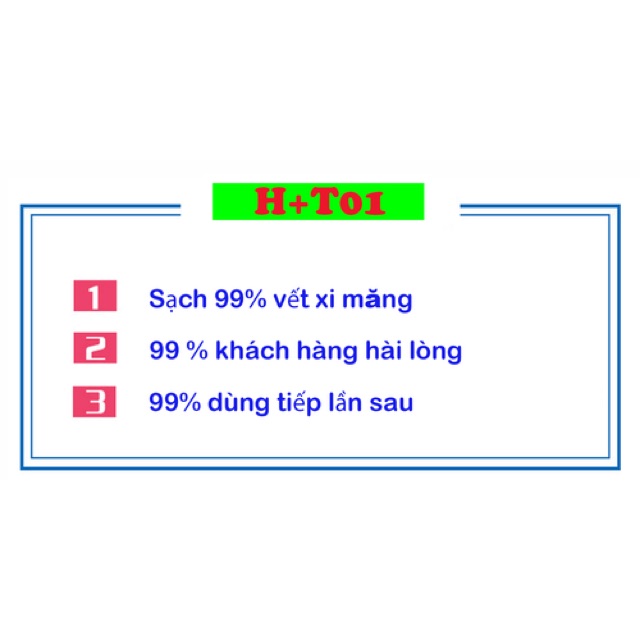 Nước tẩy xi măng HT01 1,8 lit