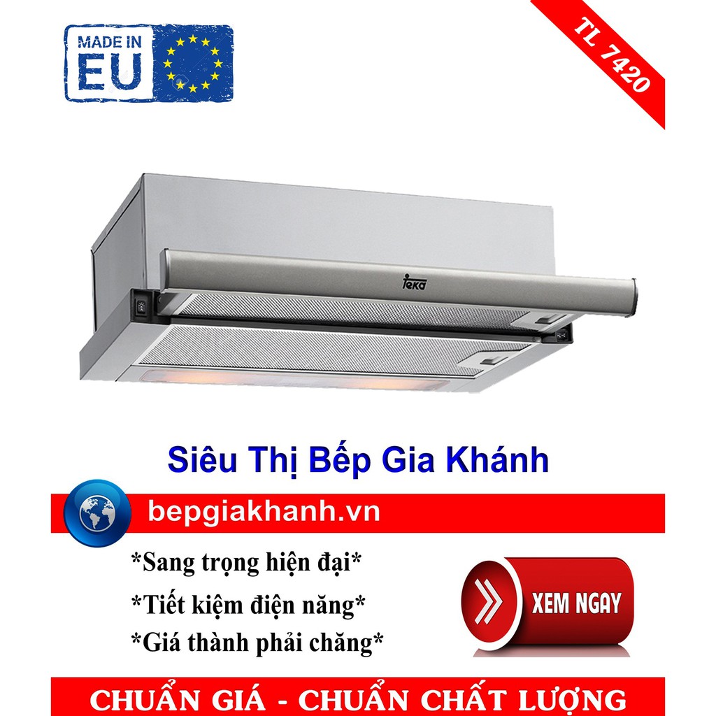 Máy hút mùi âm tủ 70cm Teka TL 7420 nhập khẩu Bồ Đào Nha