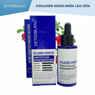 Colagel thuỷ phân dưỡng trắng da mặt chuyên sâu detox blanc