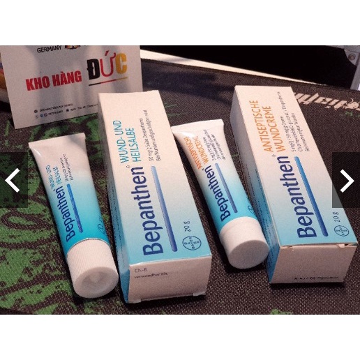 (Bill Đức ảnh sau) Kem hăm Bepanthen nội địa Đức
