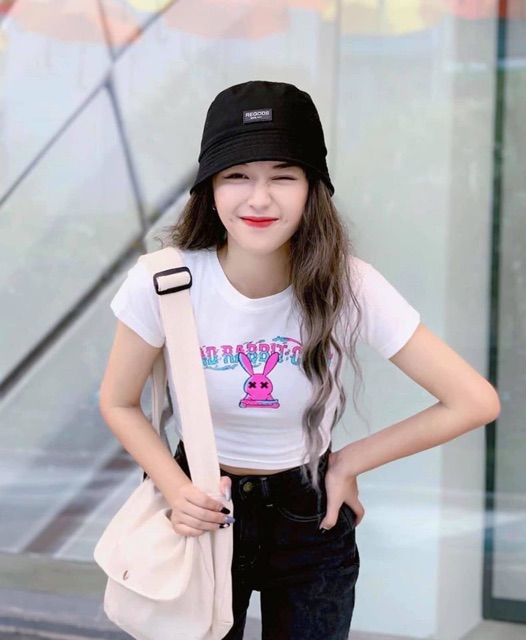 ÁO CROPTOP IN CLUB NĂNG ĐỘNG