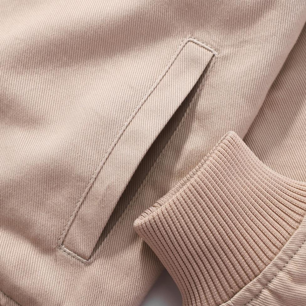 xả tết Áo khoác bóng chày varsity nam HEBOZ Kaki Bomber Jacket 4 màu basic hiện đại - 00000827