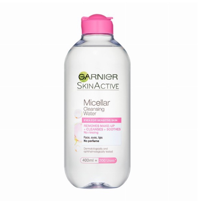 Nước tẩy trang mặt mắt môi Garnier Đức 400ml dịu nhẹ không gây kích ứng - Shop Viloet