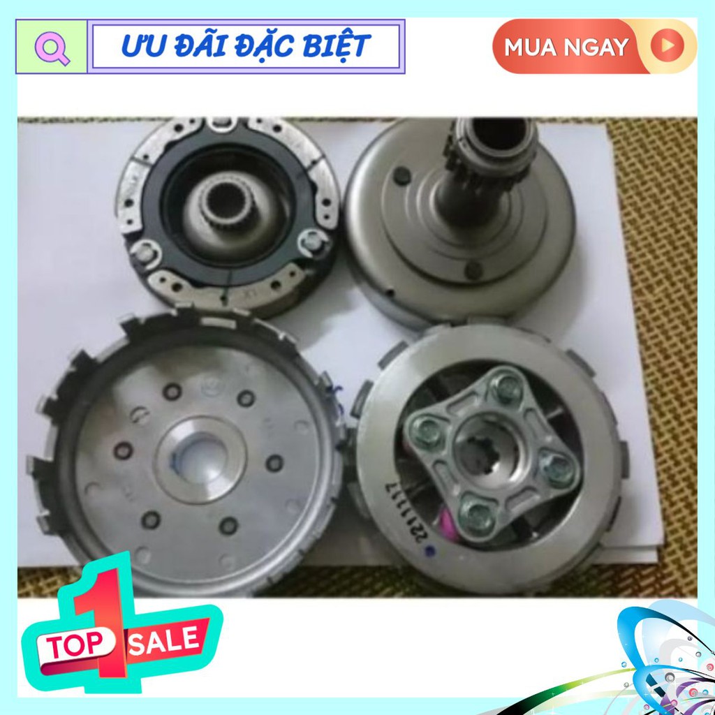 Bộ ly hợp Wave Thái 110cc hãng PAG (full bộ côn truyền động Đài Loan cho xe máy Honda)