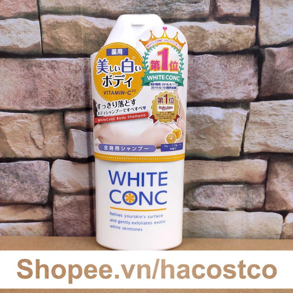 Hàng Nhật- Sữa Tắm Dưỡng Da White Conc Body 360ml - WhiteConc Body Shampoo vitamin C