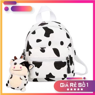 Balo Mini 💖 𝑭𝑹𝑬𝑬𝑺𝑯𝑰𝑷 💖 Balo Nữ BÒ SỮA Dễ Thương, Trẻ Trung, Năng Động,