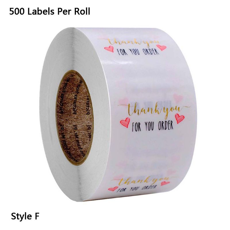 Nhãn Dán Giấy Kraft Phân Loại Lọ Thủy Tinh Văn Phòng Phẩm Giáng Sinh 1 &quot;