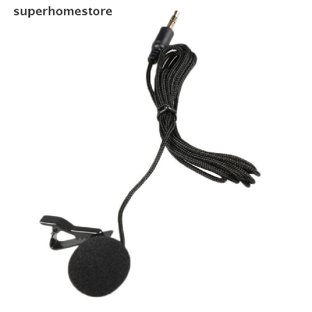 [superhomestore] Lavalier Lapel Tie-clip Microphone for Shure Wireless Mini Practical 3.5mm New Stock