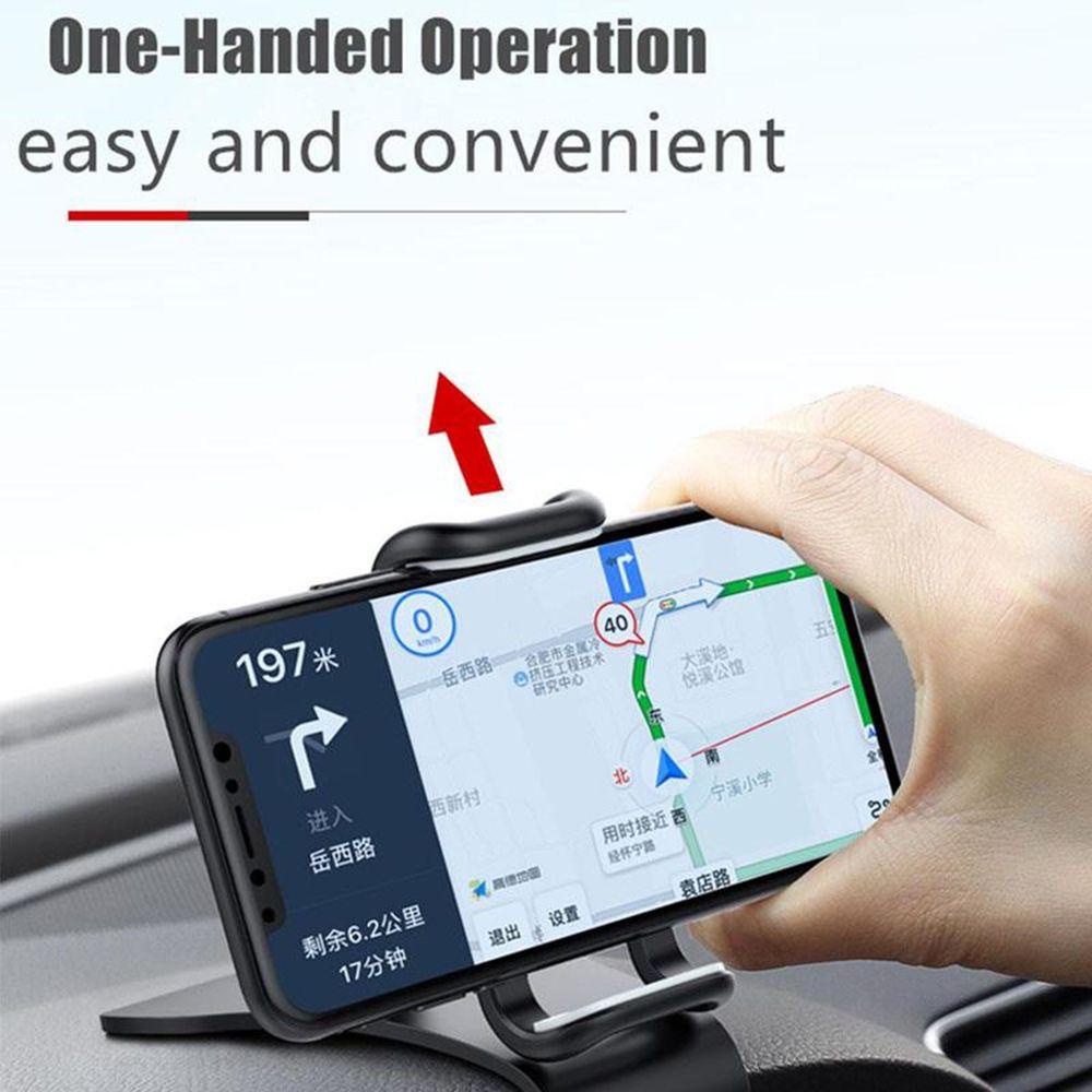 Giá Đỡ Điện Thoại Xoay 360 Độ Gắn Kính Chiếu Hậu Xe Hơi Tiện Dụng