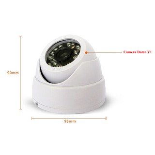 Camera Dome ốp trần mô hình dọa trộm V2