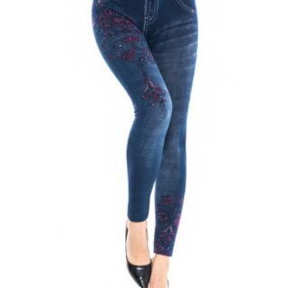 Quần Legging In 3D Đính Đá (<65kg)