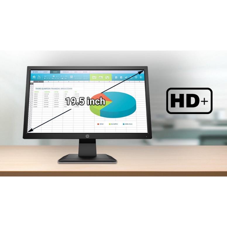 Màn Hình HP LCD P204V 19.5'/Hd+ -Tn/60Hz_(5Rd66Aa) - Hàng Chính Hãng | Tech House Official