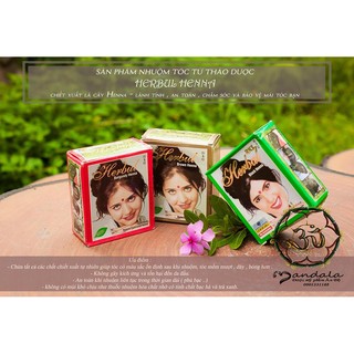 Bột nhuộm tóc thảo dược Henna Herbul