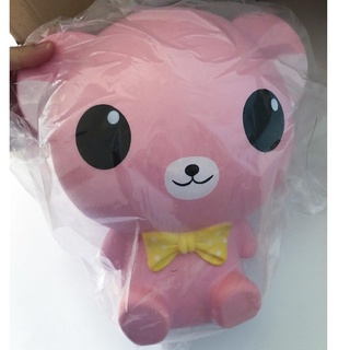[25CM-ĐẠI KHỔNG LỒ] Squishy GẤU MISA MÀU HỒNG Đại Khổng Lồ Chính Hãng