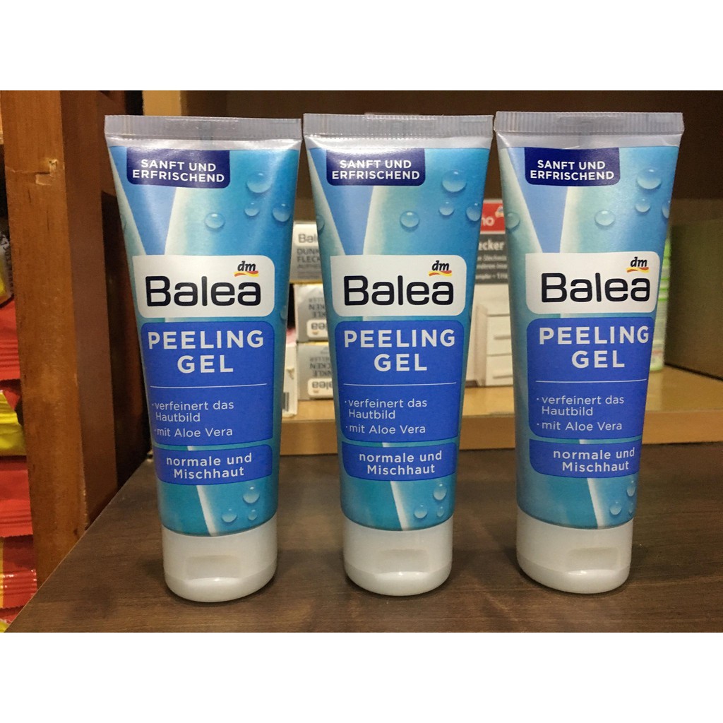 Tẩy da chết Balea Peeling Gel dành cho da mặt