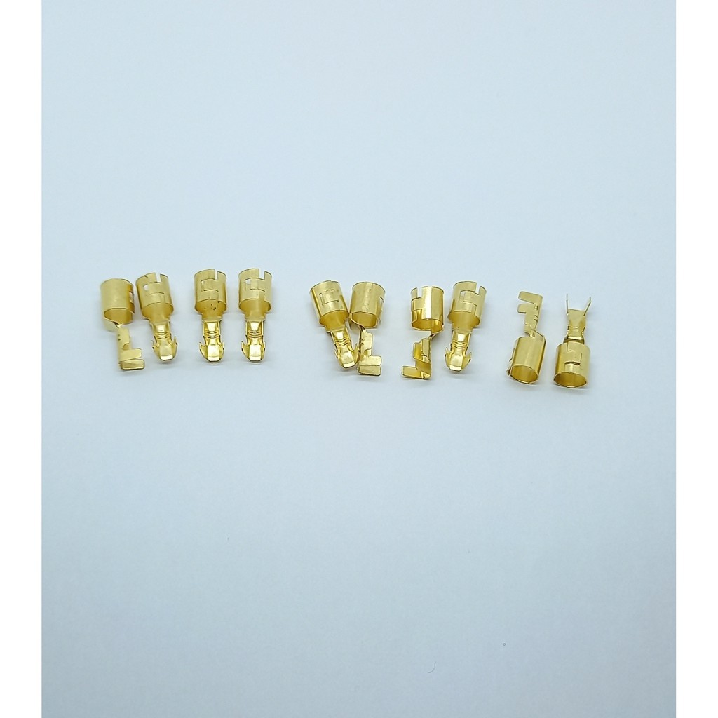 Combo 10 đầu cos kẹp cầu chì ống 6x30mm