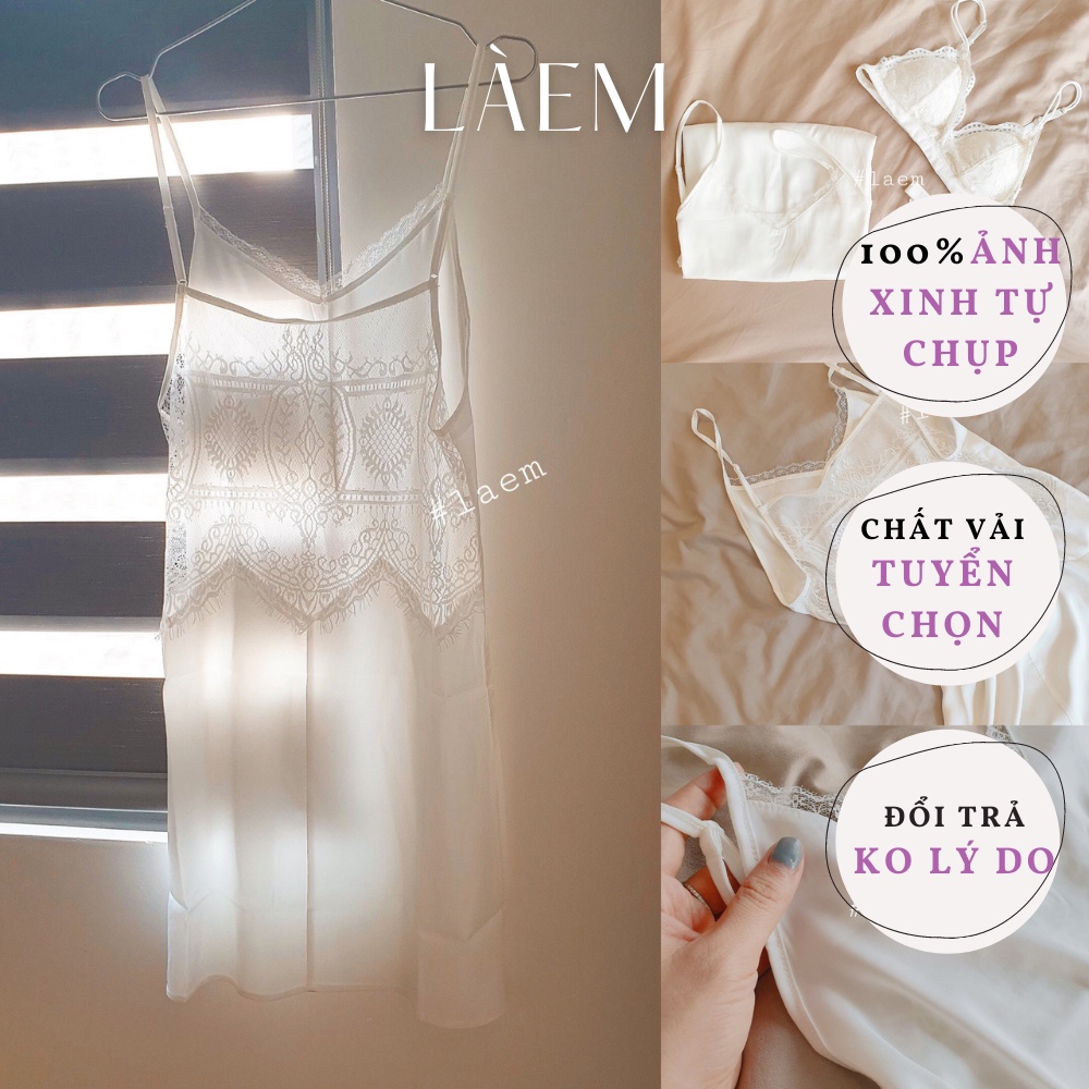 Váy ngủ thiết kế, đầm mặc nhà cao cấp Selena By LAEM