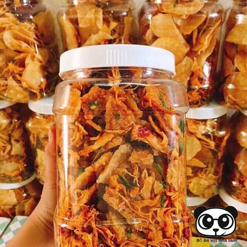 Cơm cháy lắc khô gà loại ngon, gói 100gr | KingFood - Thế Giới Đồ Ăn Vặt - Đồ Ăn Vặt Hà Nội
