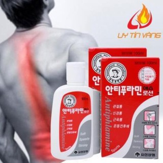 Dầu Nóng Hàn Quốc Antiphlamine 100ml trị đau nhức xương khớp và giảm đau sau chấn thương