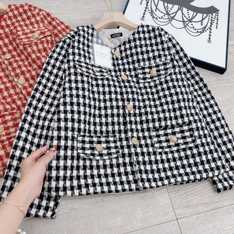 [ 𝐅𝐑𝐄𝐄 𝐒𝐇𝐈𝐏 ] ÁO KHOÁC DẠ CARO NẮP TÚI SIÊU HÓT VẢI DẠ QC CAO CẤP  QC CAO CẤP