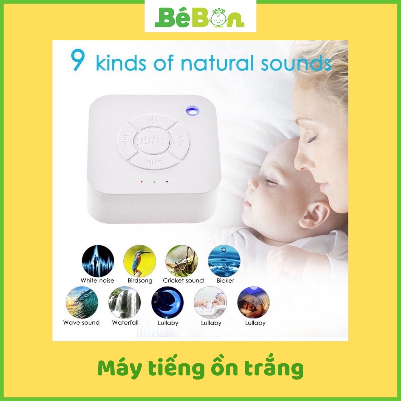 Máy tạo tiếng ồn trắng (giúp bé ngủ ngon hơn)