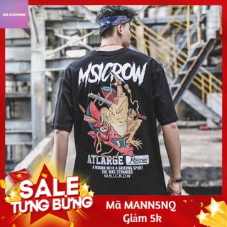 Áo Thun Tay Lỡ Streetwear Hàn Quốc Unisex