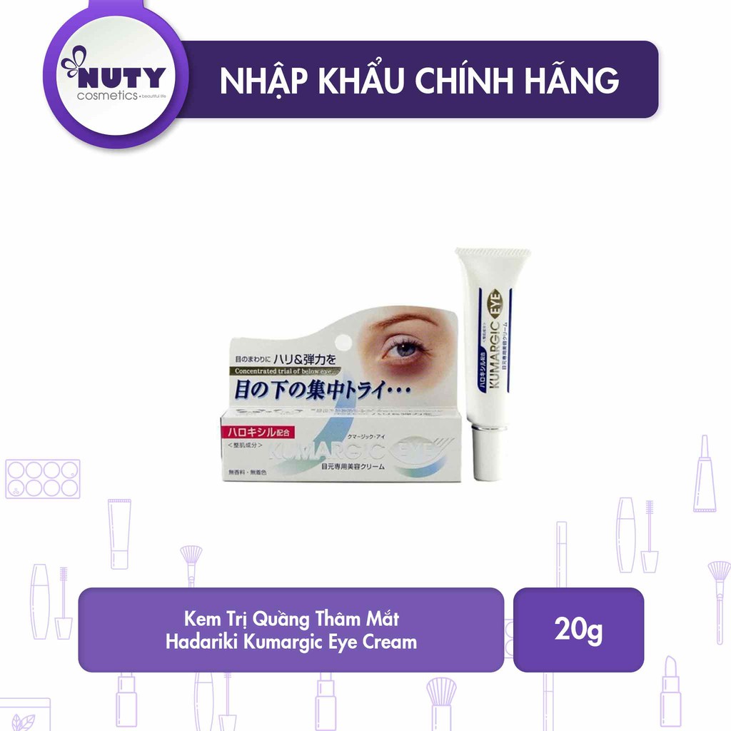 Kem Trị Quầng Thâm Mắt Hadariki Kumargic Eye Cream (20g)