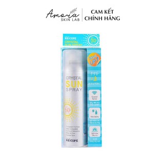 Xịt Chống Nắng Crystal Sun Spray SPF50+ PA+++ 150ml - Amora Skinlab