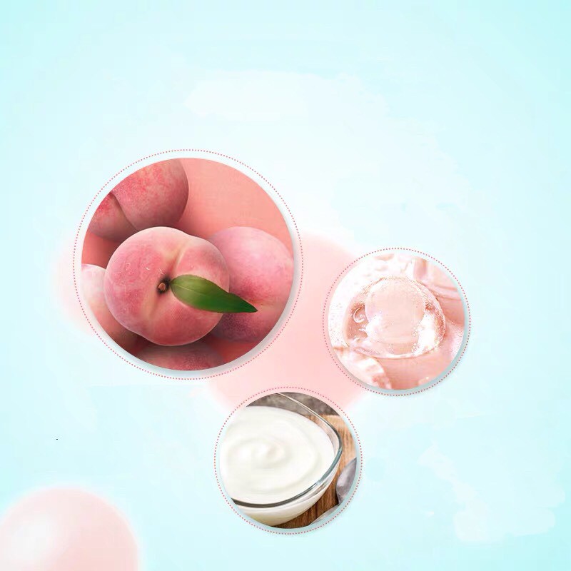 PINKYPINKY - Mặt nạ Sữa chua Đào đa tác dụng dưỡng sáng mềm da dịu da Lactobacillus Juicy Peach Moisturize Mask PINK10 | BigBuy360 - bigbuy360.vn