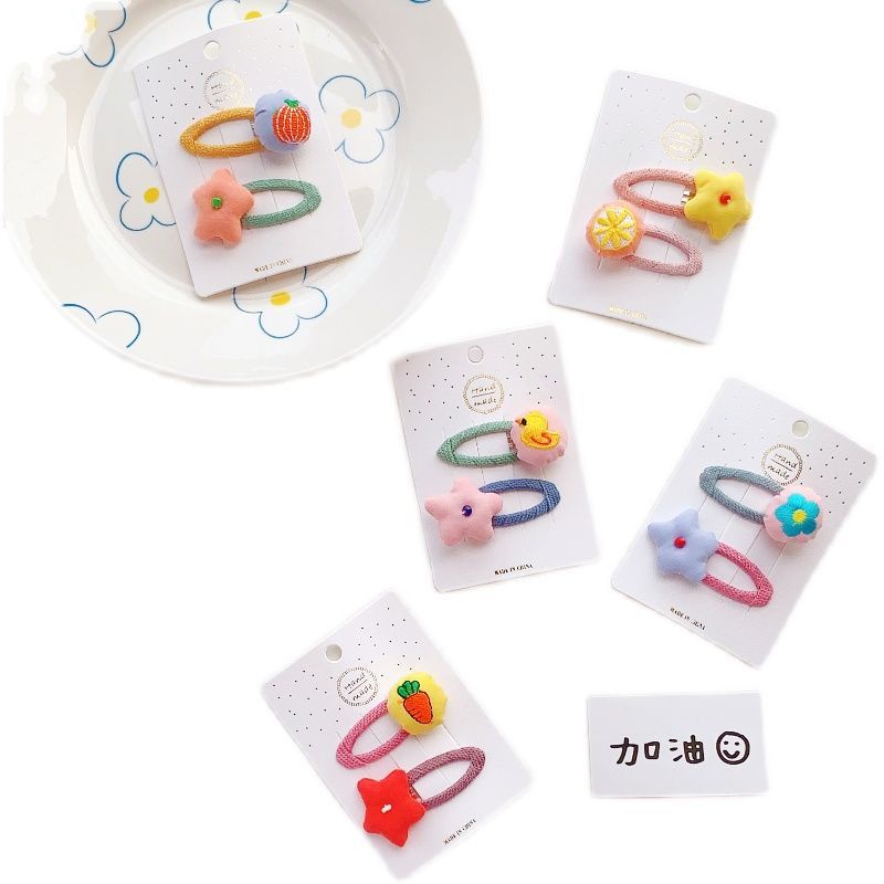 Kẹp tóc BB hình hoạt hình đáng yêu cho bé