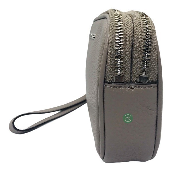 VÍ CẦM TAY MICHAEL KORS MÀU XÁM 2 NGĂN - SIZE 17CM ĐỂ VỪA IPHONE PLUS