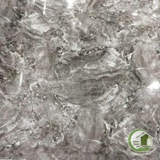 Giấy dán tường giả đá hoa cương màu xi măng đen xám, khổ 1,2m có sẵn keo