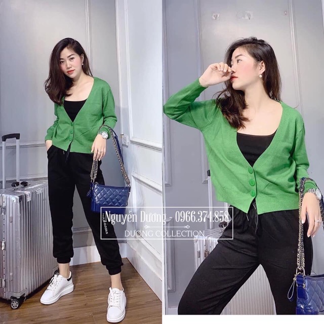 Áo Khoác Cardigan Len Mịn Dày Dặn Bảng Màu Mới (kèm ảnh thật)