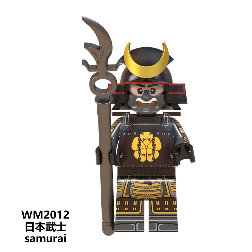 Minifigures Nhân Vật Samurai Armor Võ Sĩ Đạo Nhật Bản Mẫu Mới Ra Siêu HOT WM6096