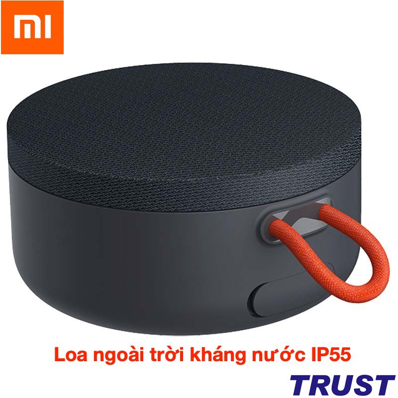 Loa ngoài trời Xiaomi Bluetooth không dây mini kháng nước IP55 - Hàng Chính hãng